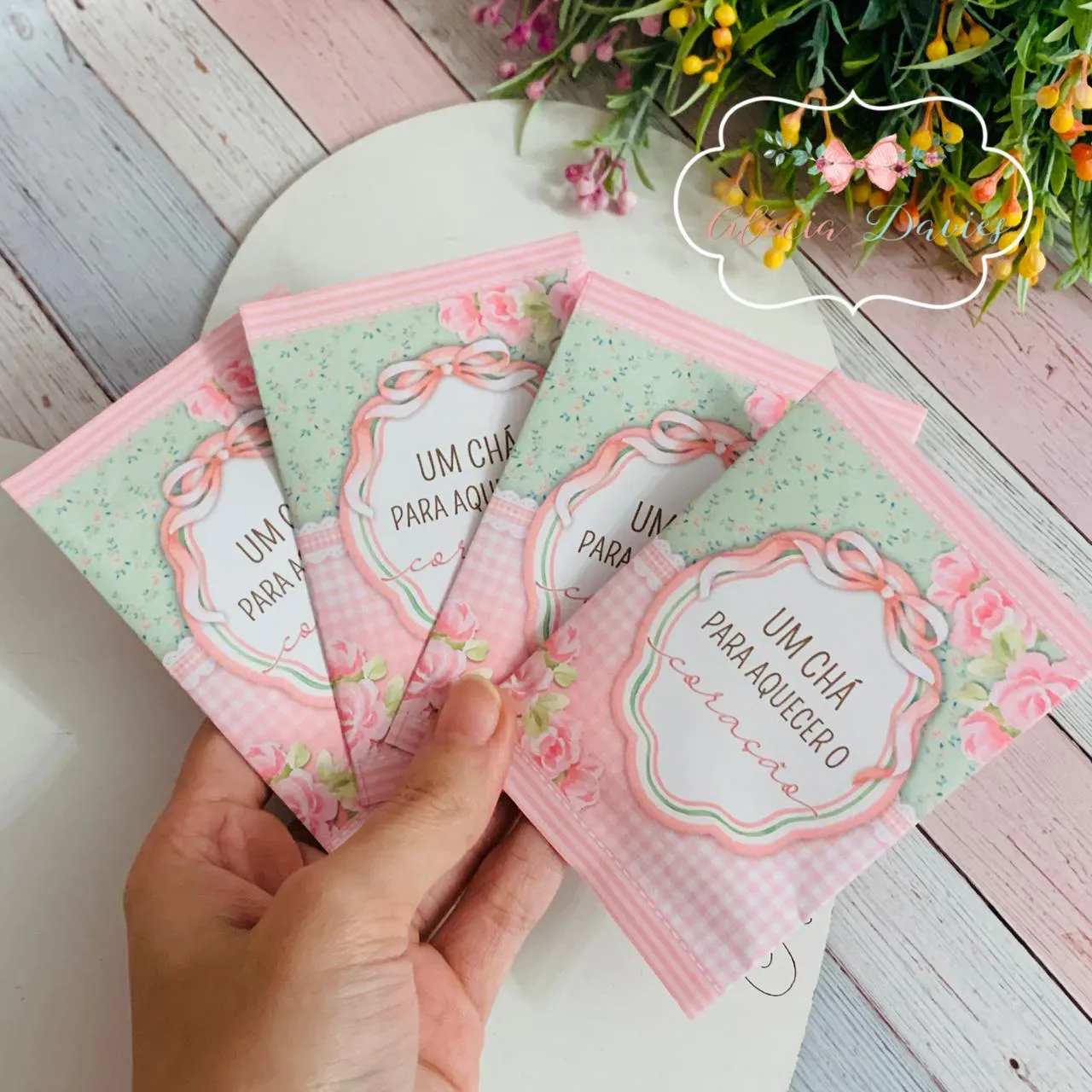 ARTE SACHÊ DE CHÁ BELA MÃE - Imagem 2