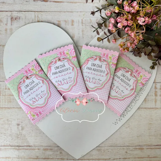 ARTE SACHÊ DE CHÁ BELA MÃE - Imagem 1