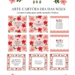 Arte Digital Cartões Dia das Mães