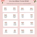 Arte Digital SUBLIMAÇÃO Mães Flores 2026