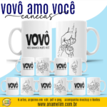 ESTAMPA VOVÔ MÃOZINHA CANECAS