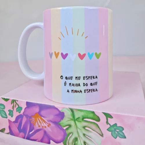 Arte "O que me espera é maior do que a minha espera"