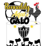 Arquivo de Corte Topo de Bolo Time de Futebol