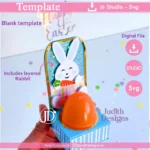 Molde para caixa porta-ovos de Páscoa - Imagem 2