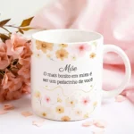 Arte Digital "Mãe, o mais bonito em mim é ser um pedacinho de você"