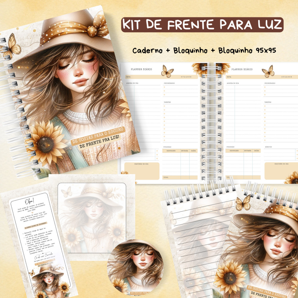 large (3) Pack de Frente pra Luz - Imagem 1