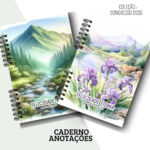 KIT DIGITAL CADERNO PARA ANOTAÇÕES - CONGRESSO 2026 - FELICIDADE ETERNA - Imagem 4