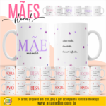 ESTAMPA MÃES FLORAL CANECAS - Imagem 2