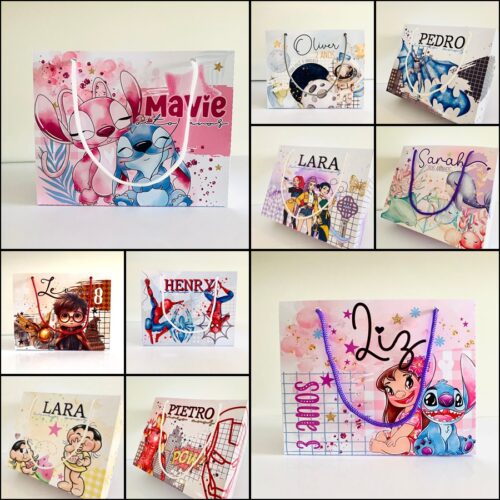 ARQUIVO DE CORTE KIT SACOLINHAS