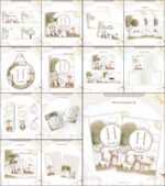 Kit Maternidade BICHINHOS NA FLORESTA