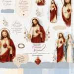 Kit Digital Ilustrações Sagrado Coração de Jesus 2