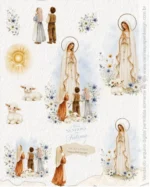 Caderno NS de Fátima + 5 Capas + Artes extras PNG NS de Fátima - Imagem 2