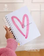 Arquivo digital – Caderno com versículos – Evangélico – Volume 1 e Volume 2 - Imagem 3