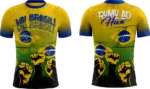 9 ARTES CAMISETA SUBLIMAÇÃO TOTAL COPA 2026 HEXA + Brinde - Imagem 4
