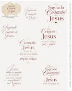 Kit Digital Ilustrações Sagrado Coração de Jesus 2 - Imagem 8