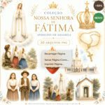 Coleção Nossa Senhora de Fátima – Aparições em Aquarela para Imprimir