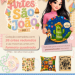 Kit Digital São João - Redondas e Quadradas