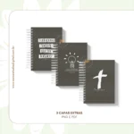 Arquivo digital – Caderno com versículos – Evangélico – Volume 1 e Volume 2 - Imagem 2