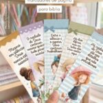 Arquivo digital | Marcadores de página com mensagens inspiradoras