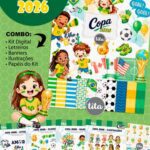 Copa 2026 - Combo Ilustrações