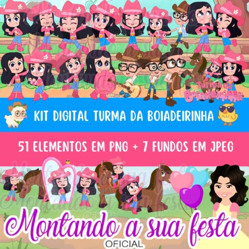 Kit Digital Turma da Boiadeirinha