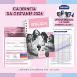 Arquivo Caderneta da Gestante 2026 Original + 4 cores personalizadas