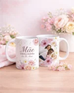 Pacote de Artes Canecas Dia das Mães V7 (COM FOTO)