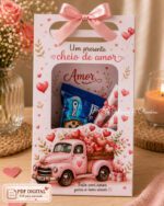 Arquivo Digital – 10 Artes para Moldes de Sacolinha Namorados (Tamanho P + G) + 100 Versículos de Amor + 40 Frases Românticas - Imagem 6