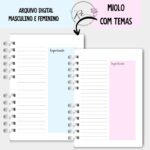 KIT DIGITAL MIOLO NEUTRO CONGRESSO 2026 - FEMININO E MASCULINO - COM TEMA - Imagem 3