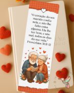 10 artes - Arquivo Digital, PDF prontos para Impressão, Marcador de Página Bíblia/Livro : Dia dos Namorados. - Imagem 7