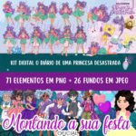 Kit Digital O Diário de Uma Princesa Desastrada
