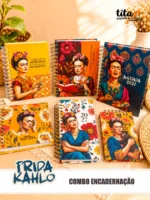 Frida Kahlo - Combo Encadernação