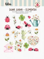 Dona Joana - Combo Ilustrações e Papéis - Imagem 3