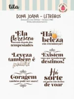 Dona Joana - Combo Ilustrações e Papéis - Imagem 5