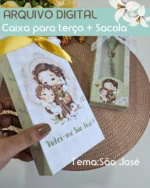 Arquivo Caixa + Sacola para Terços São José - Imagem 2