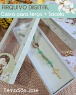 Arquivo Caixa + Sacola para Terços São José - Imagem 3