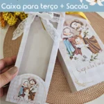 Arquivo Caixa + Sacola para Terços Sagrada Familia