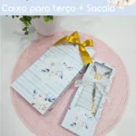 Arquivo Caixa + Sacola para Terço Eucaristia Azul