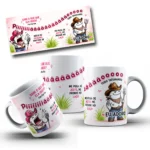 Artes para Caneca SABE O QUE QUE ELA QUER? Ha-ha-ha, Piiiiiiãããããããoooooo, TODO TATUAAADO