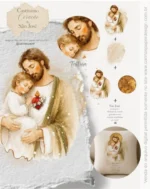 Kit Digital Ilustrações Castíssimo Coração de São José - Imagem 3