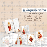 SAGRADO CORAÇÃO (CADERNO, BLOCOS, CARDS)