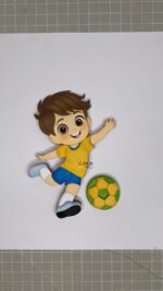Arquivo de Corte Topos de Bolo CRAQUES DA COPA - Imagem 4