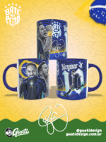 Arte Canecas Neymar 2026 | Canecas + Chopp - Imagem 2