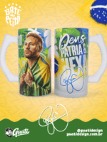 Arte Canecas Neymar 2026 | Canecas + Chopp - Imagem 8