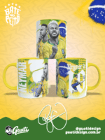 Arte Canecas Neymar 2026 | Canecas + Chopp - Imagem 4