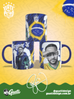 Arte Canecas Neymar 2026 | Canecas + Chopp - Imagem 5