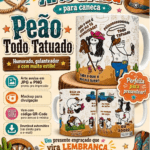 Arte Avulsa Peão Todo Tatuado