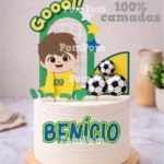 Arquivo de Corte Topo de Bolo Copa do Mundo Brasil