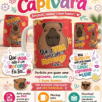 Arte Avulsa Capivara Melindrosa