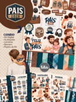 Pais 2026 - Combo Ilustrações e Papéis